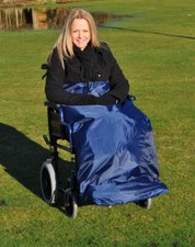 Wheelchair Apron - Standard Or Lined - 100% Waterproof Wheelchair Leg Cover