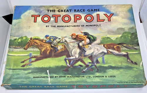 Totopoly board game vintage - -,