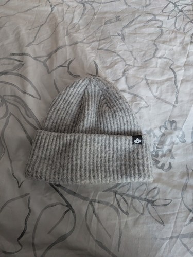 Grey beanie hat one size - hat,,