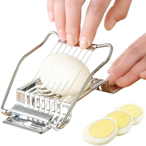 Egg slicer stainless steel - slicer,