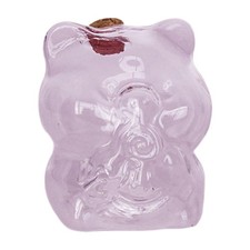 Clear Glass Piggy Bank Saving Money Box Decorative Container Cute Pig Piggy Bank