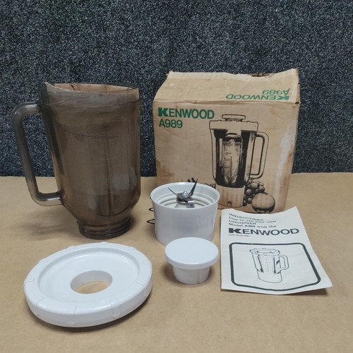 Kenwood a989 chef - a989, liquidiser