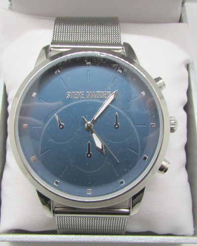 New steve madden blue - steve, silver