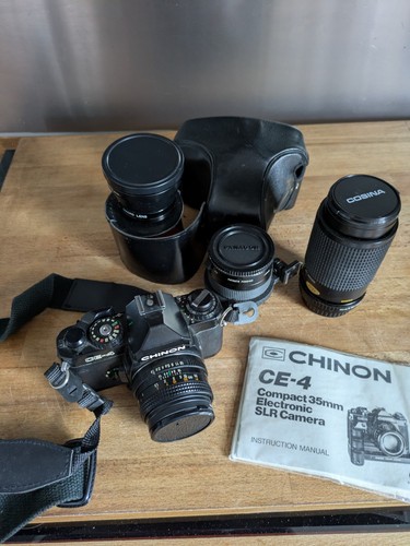 Chinon 35mm film camera - ce-4,