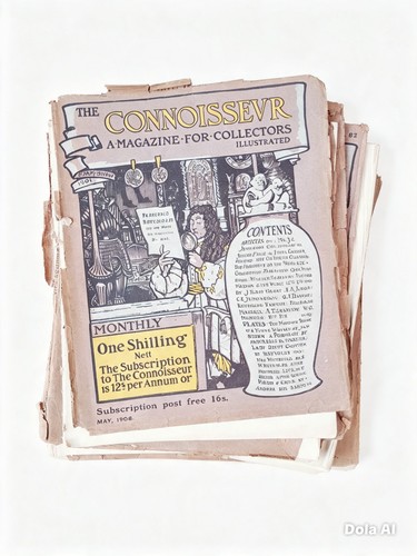 The connoisseur magazines - 13, x
