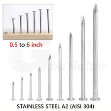 Stainless Steel Flat Head Wood