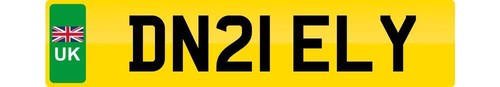 Number plate for daniel - plate,