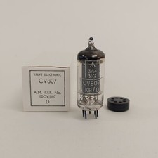 DL93 3A4 CV807 MULLARD UK NOS