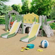 Toddler Garden Swing Slide &