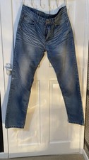 Men’s Crosshatch Black Label Blue Jeans 34W L Regular