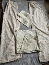 dorma vintage honey suckle bedding double set/curtains