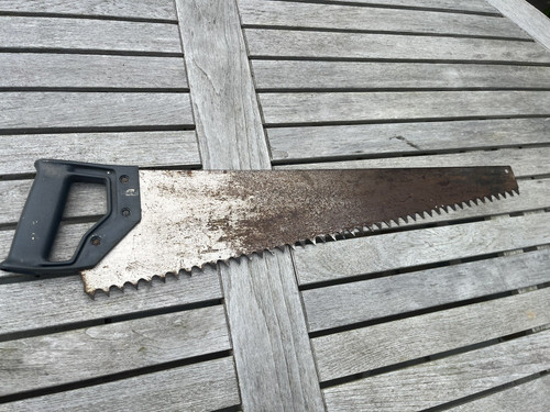 Sandvik masonry saw 650mm cuts - masonry,