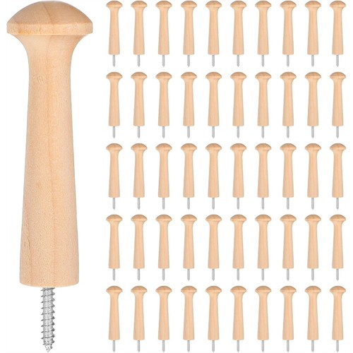 Pcs wooden shaker peg - 50,