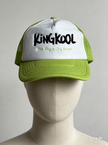 King kool trucker cap lime - king,
