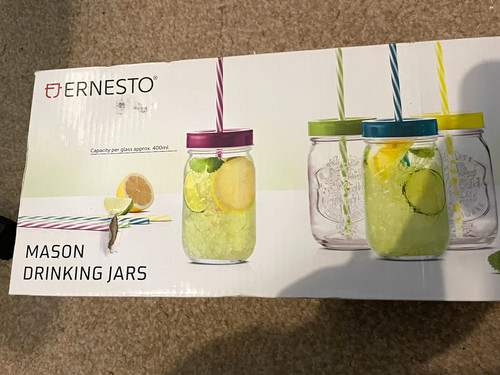 Ernesto mason drinking jars - ernesto,