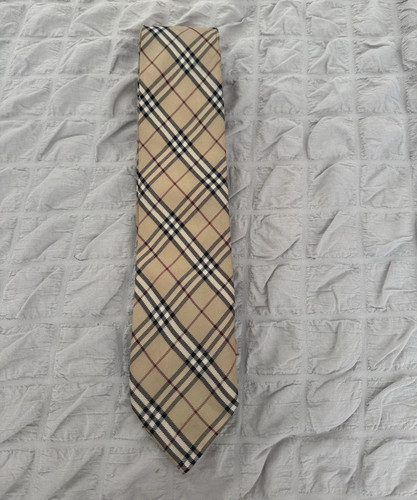 Burberry men beige silk - burberry,