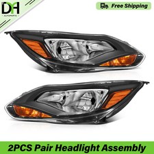 PAIR/2PCS Headlights Assembly