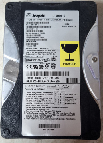 Seagate series st310211a - seagate, u
