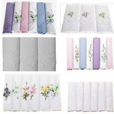 Ladies/Womens various Hanky/Handkerchief packs.  Various design and pack sizes