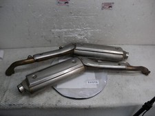 HONDA XL1000V VARADERO HM MBT E1 REAR SILENCERS EXHAUSTS     (32393)