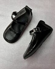 Girls Pex Shoes Black Patent Leather Spanish Shoes Infant Size 5 EU 22 Brand New