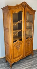 Bookcase Vintage French Louis XIV Cabinet   Cupboard  Sideboard Lot 3831