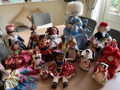 Vintage national costume - , dolls