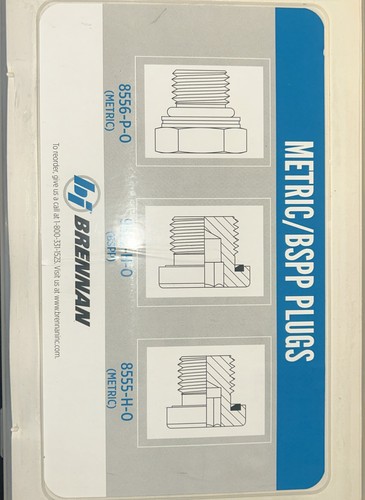 Brennan metric bspp - brennan, plugs(