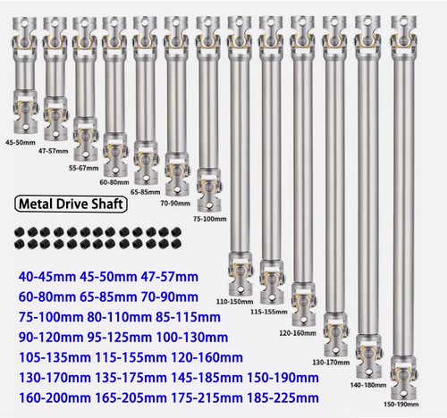 Metal drive shaft 225mm - shaft, 40-225mm