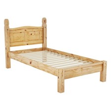 Corona Chest of Drawers Wardrobe Bed Mexican Solid Waxed Pine Bedroom Furniture