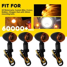 4x Motorcycle LED Bullet Mini