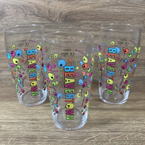 Beavertown pint glasses - 3x,
