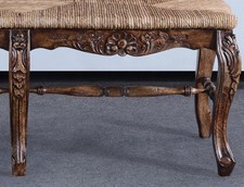 French Country Farmhouse Bench