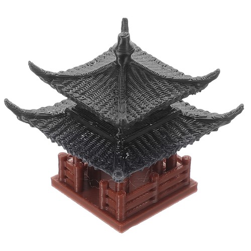 Miniature pavilion statue - pavilion,