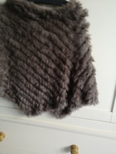 Fur Cape In Mink Colour