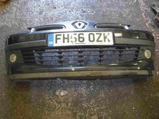 Renault Clio MK3 2005-2009 Front Bumper Black 676 185 type 15 inch Wheels