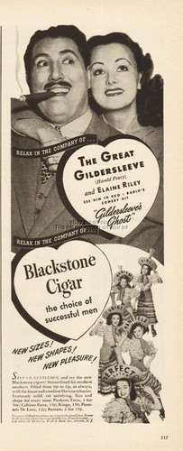 1944 blackstone cigar - cigar, harold