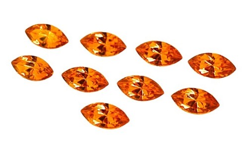 Nos vintage swarovski 8x4 - 9,