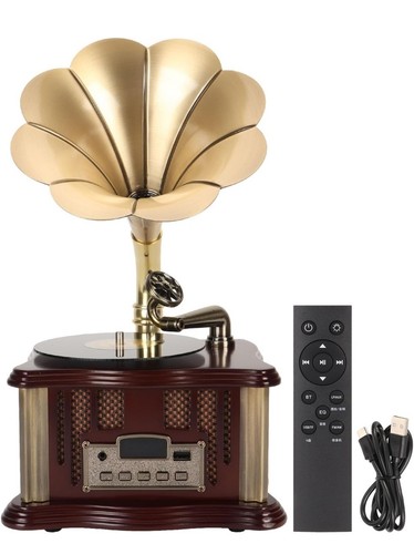 Retro phonograph record - phonograph, player
