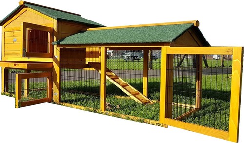 Large rabbit hutch outdoor - rabbit,