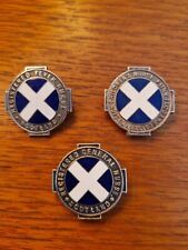 RARE Scottish Nurse Badges- Children's, Fever & General Registrations 