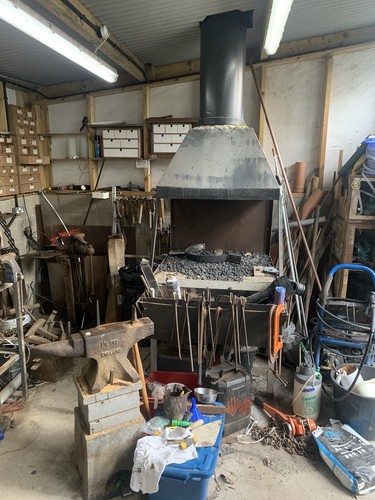 Blacksmith forge fully - forge, (fully