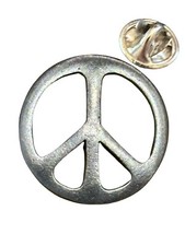 CND Pewter Lapel Pin Badge