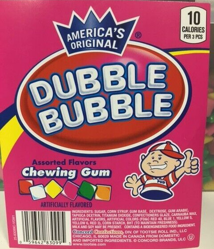 Dubble bubble chicle - 5,