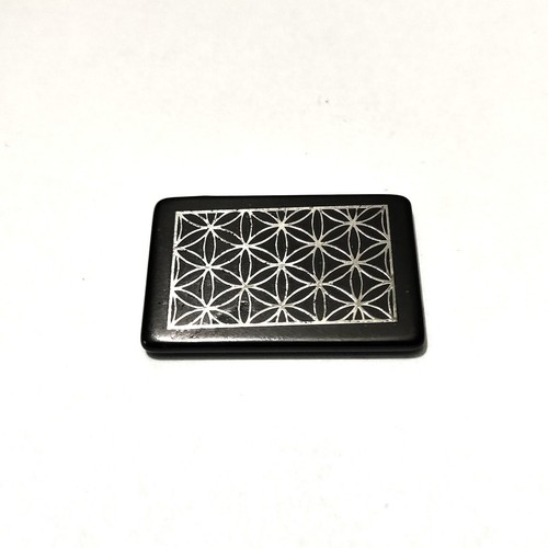 Shungite phone plate flower - flower, of