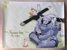 Full Metal Alchemist Brotherhood synthetic canvas art print 