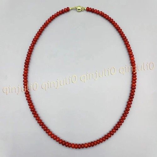 5x8mm coral red jade - 5x8mm, smooth