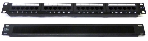 Cat6 port patch - cat6, panel