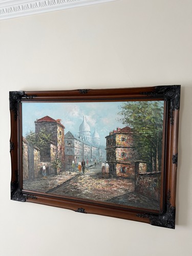 Parisian street scene - parisian, du