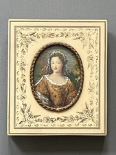 Vintage MINIATURE PORTRAIT